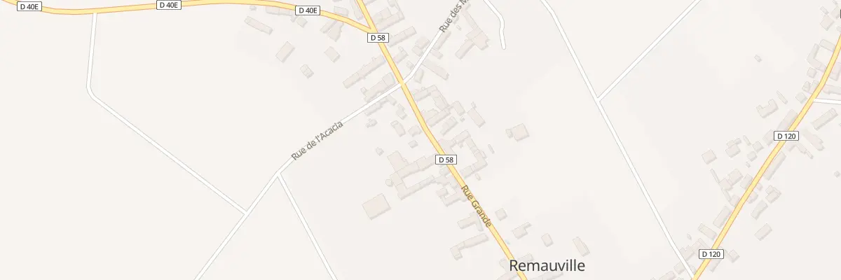 Plan du 26 Rue Grande à Remauville