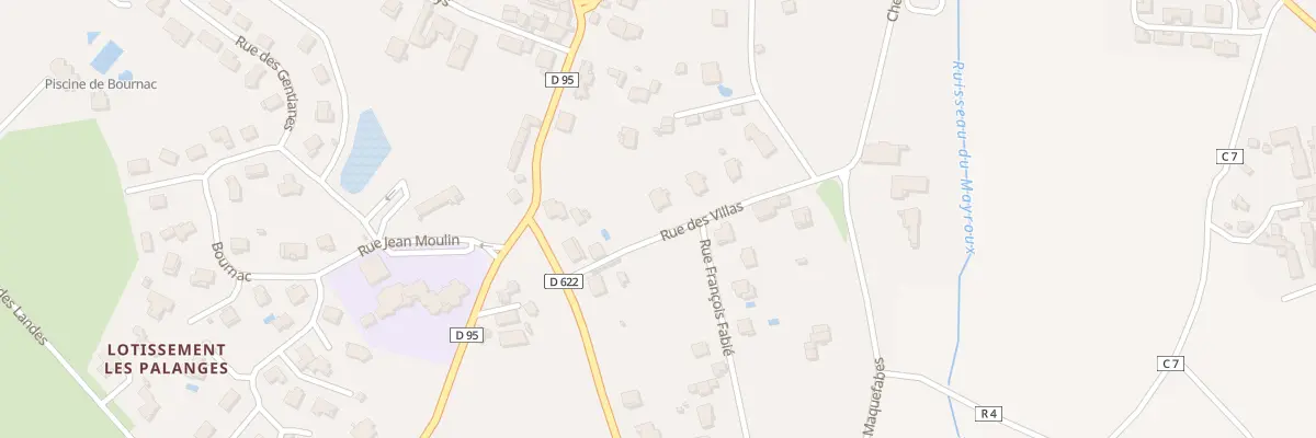 Plan du 1 Rue des Villas à Laissac-Sévérac l’Église