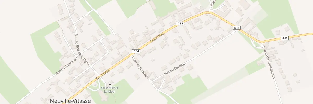 Plan du 40 Gr Grand Rue à Neuville-Vitasse