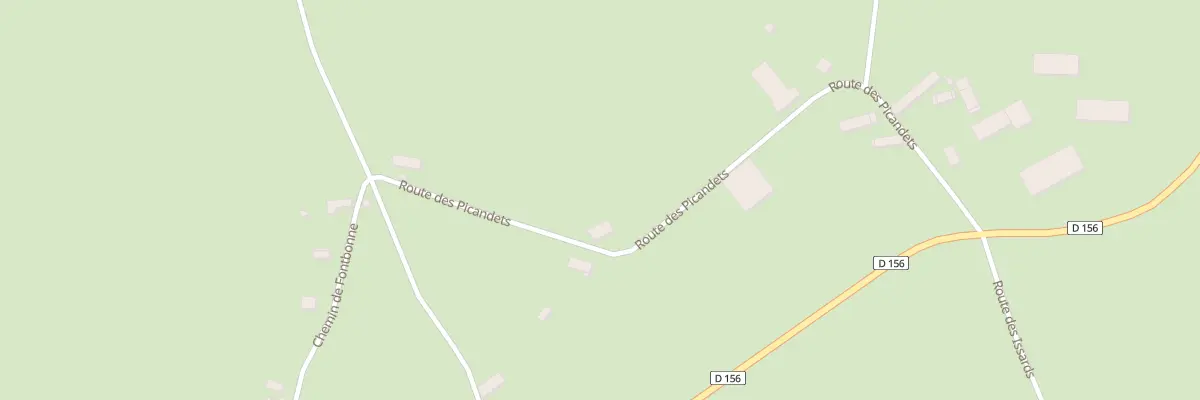 Plan du 5053 Les Picandets à Hyds