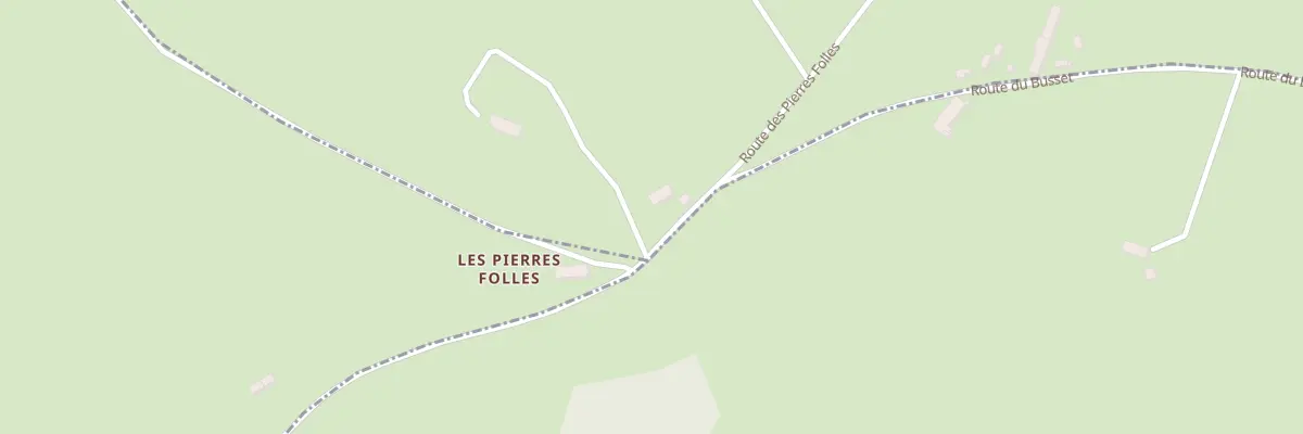 Plan du 5098 Pierres Folles à Buxières-sous-Montaigut