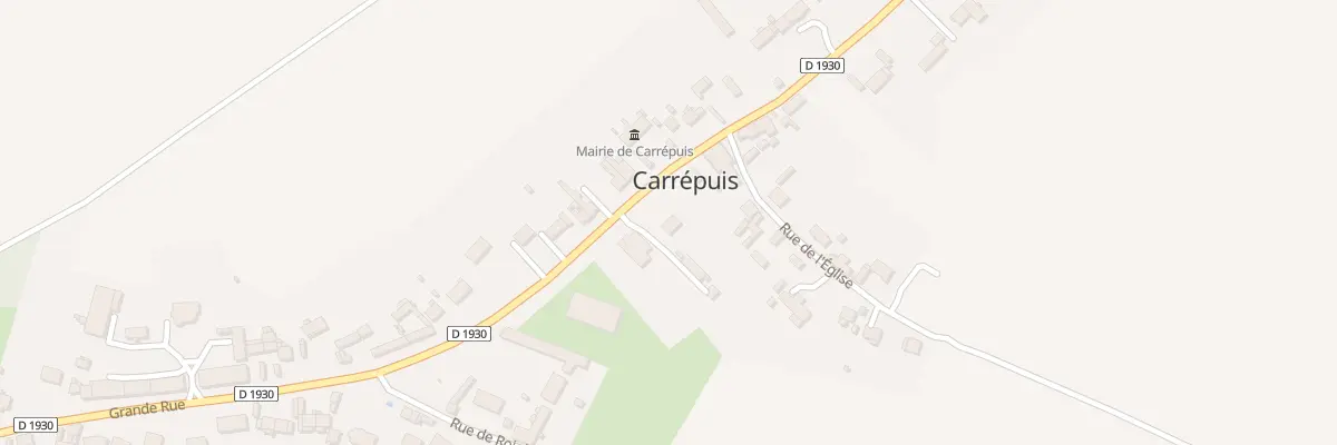 Plan du 33 Gr Grande Rue à Carrépuis