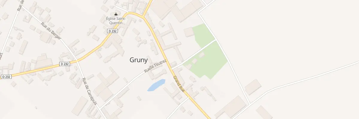 Plan du 9B Vc Grand Rue à Gruny