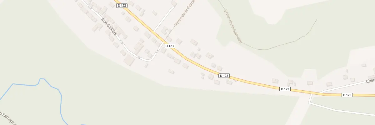 Plan du 649 Rue de Crépy à Béthisy-Saint-Martin