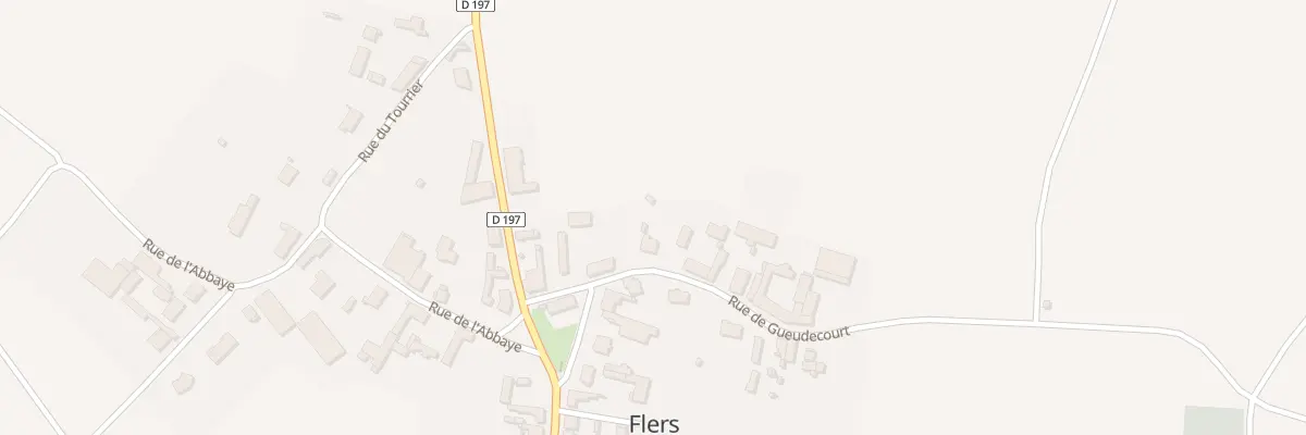 Plan du 5 Rue de Gueudecourt à Flers