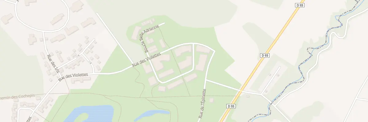 Plan du 52 Rue des Violettes à Magny-le-Hongre