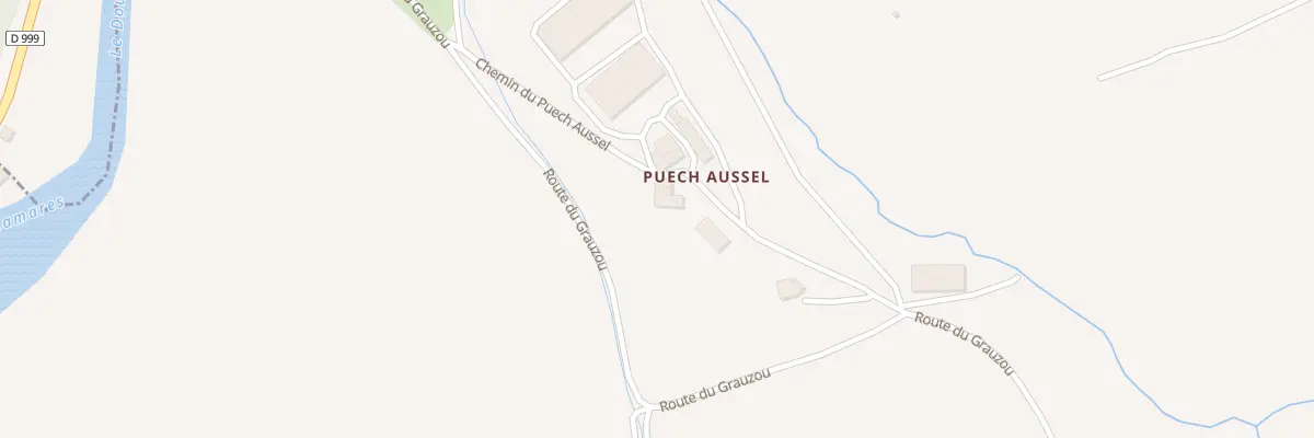Plan du 5962 Puech Aussel à Montlaur