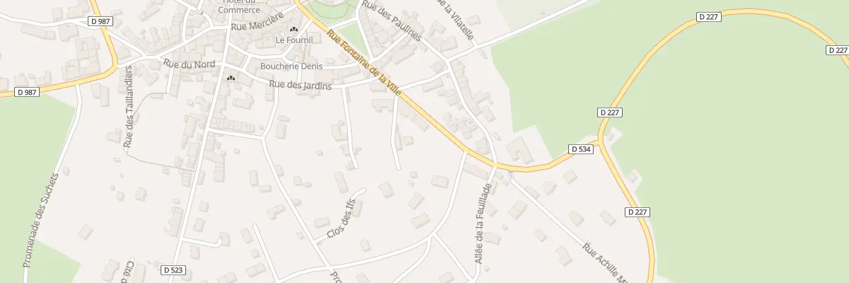 Plan du 16 Rue de la Fontaine de la Ville à Saint-Gervais-d’Auvergne