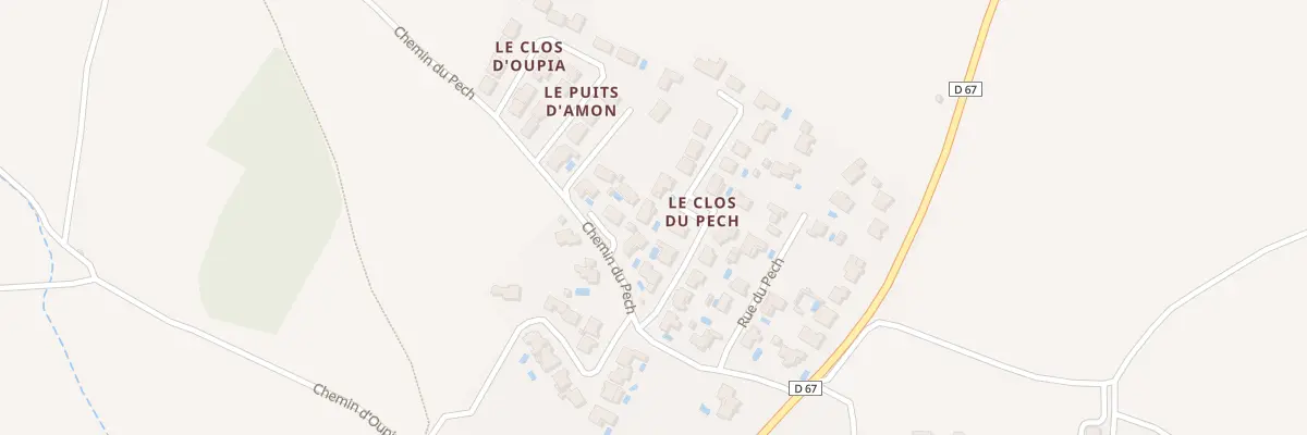 Plan du 10 Lot le Clos du Pech à Pouzols-Minervois