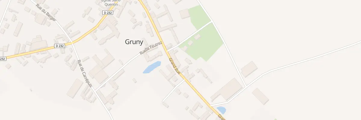 Plan du 11B Vc Grand Rue à Gruny