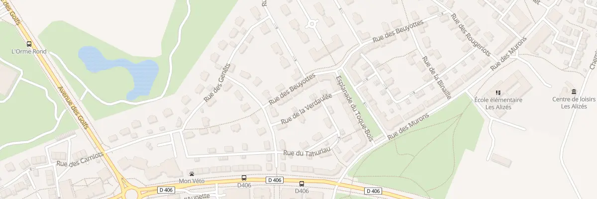 Plan du 11 Rue de la Verdaulée à Bailly-Romainvilliers