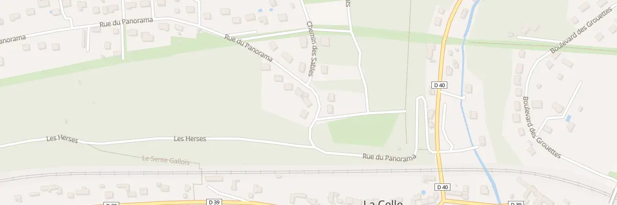 Plan du 3 Rue du Panorama à Vernou-la-Celle-sur-Seine