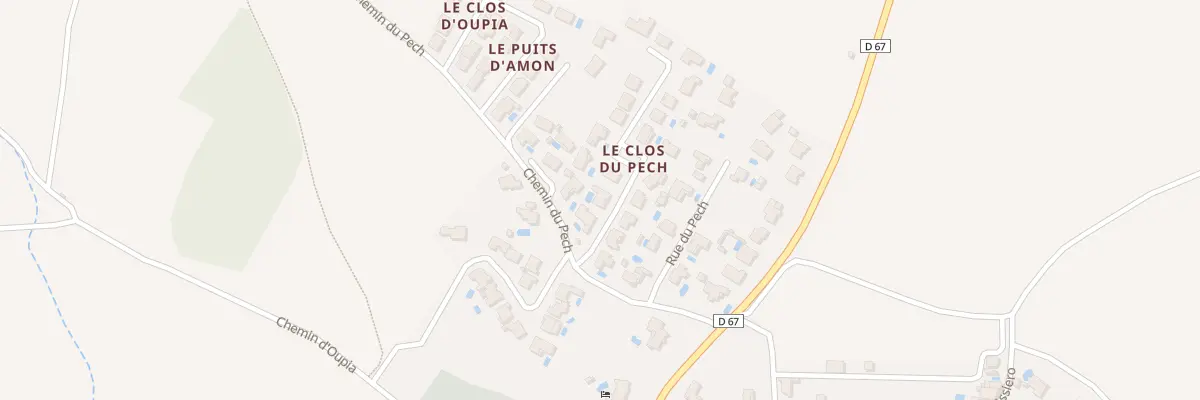 Plan du 7 Lot le Clos du Pech à Pouzols-Minervois