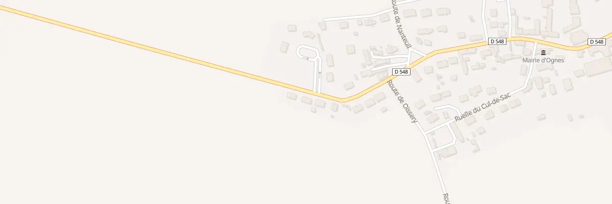 Plan du 39 Rue Claude Tillet à Ognes