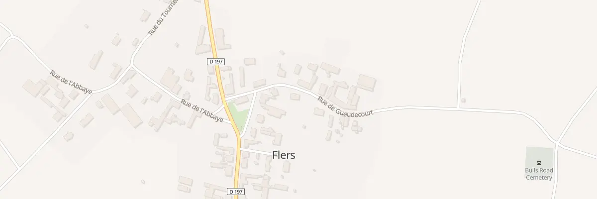 Plan du 2B Rue de Gueudecourt à Flers