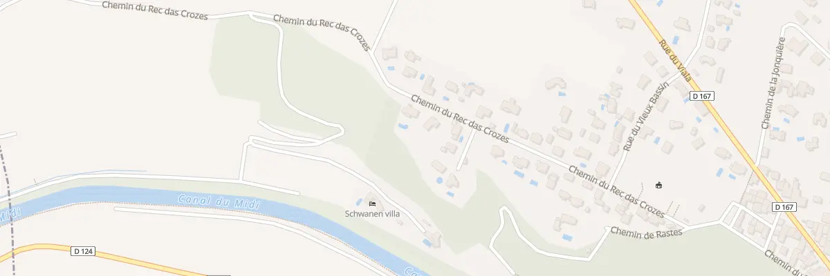 Plan du 31D Che du Rec Das Crozes à Paraza