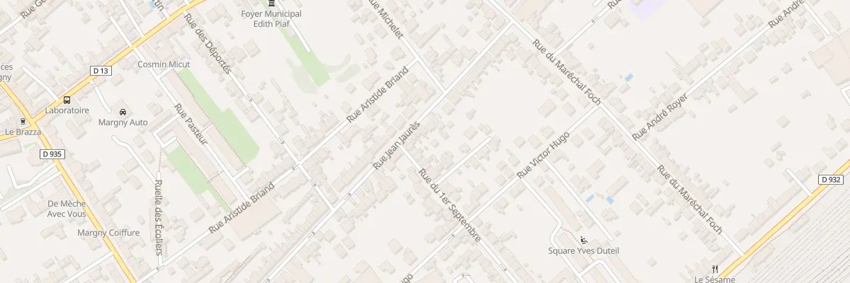 Plan du 358 Rue Jean Jaurès à Margny-lès-Compiègne