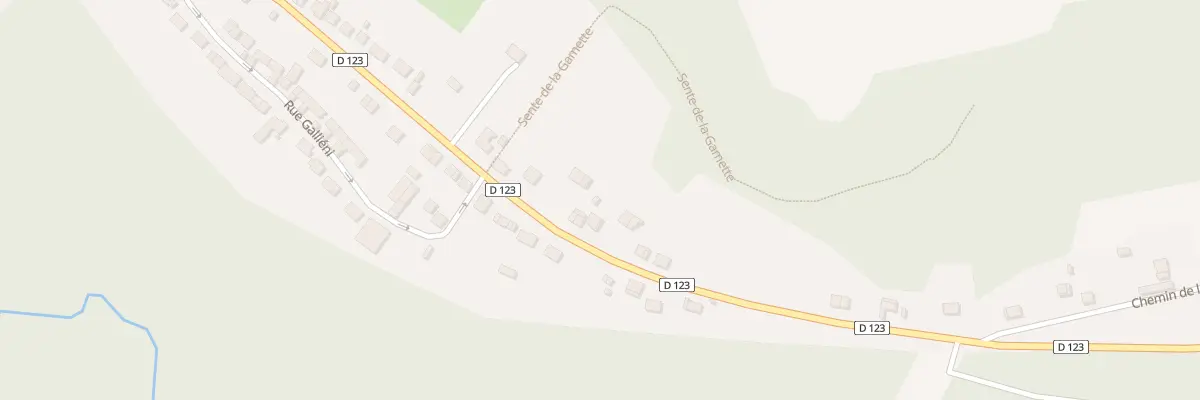 Plan du 650 Rue de Crépy à Béthisy-Saint-Martin