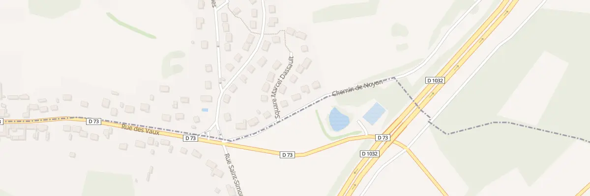 Plan du 9 Rue de Noyon à Giraumont
