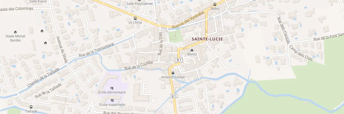 Plan du 5 Rue des Treilles à Baho