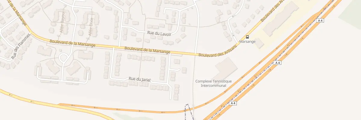 Plan du 73 Rue du Jariel à Bailly-Romainvilliers