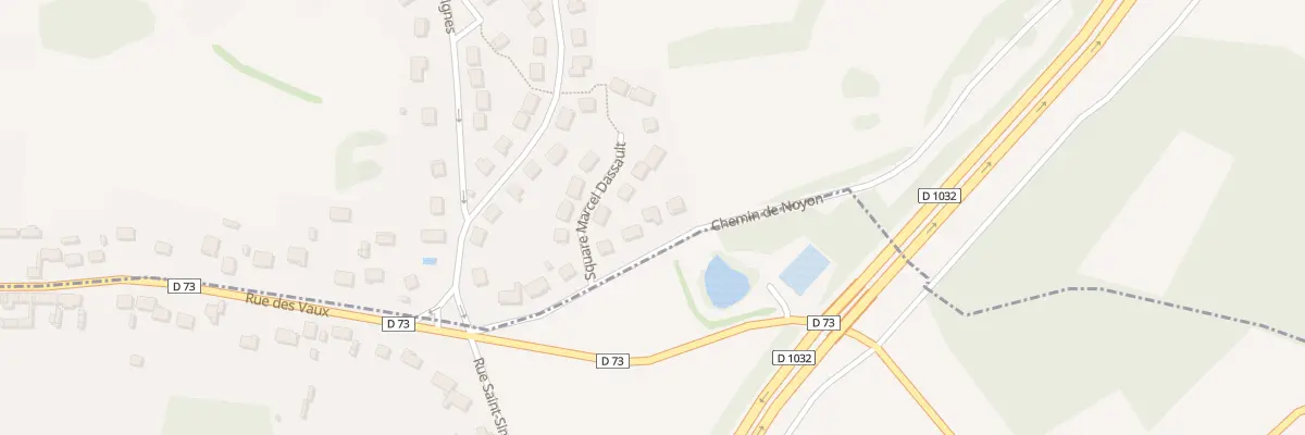 Plan du 11 Rue de Noyon à Giraumont