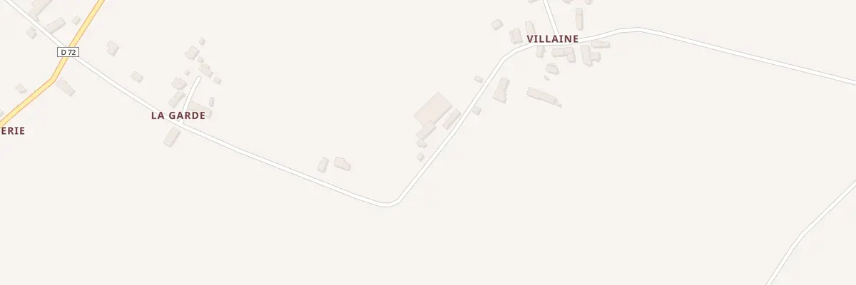 Plan du 20 Villaine à Couy