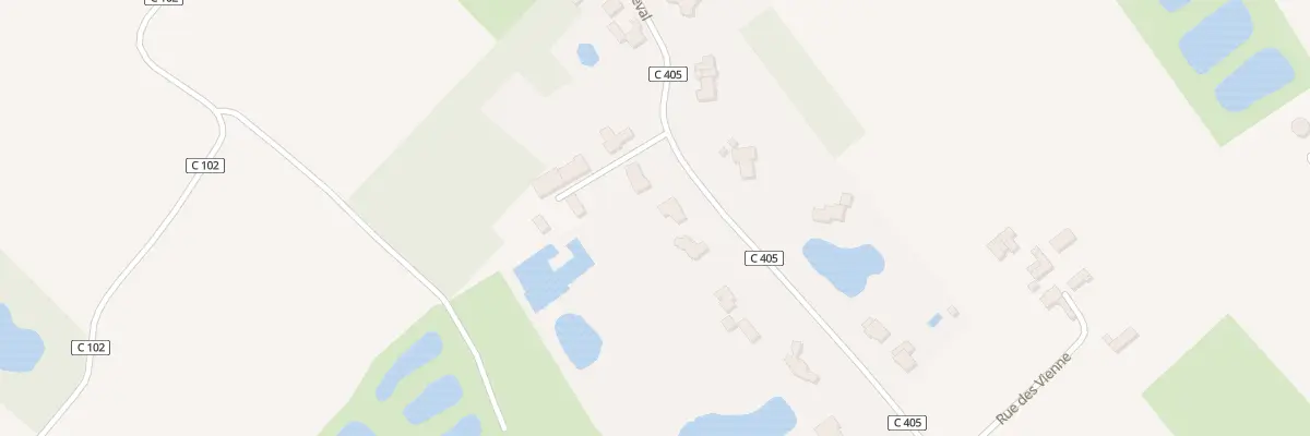 Plan du 107 Rue de Leval à Aubers