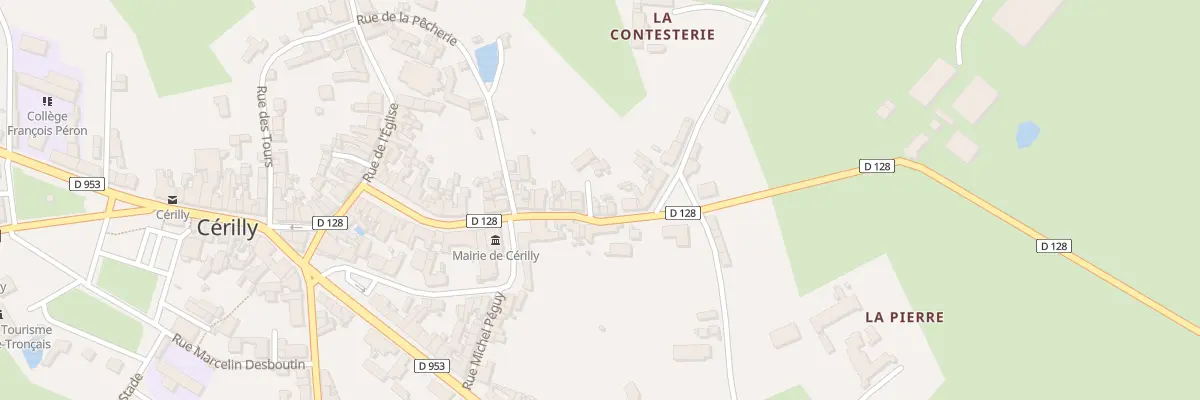 Plan du 2 Imp Charles Louis Philippe à Cérilly
