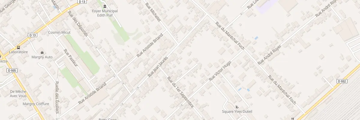 Plan du 388 Rue Jean Jaurès à Margny-lès-Compiègne