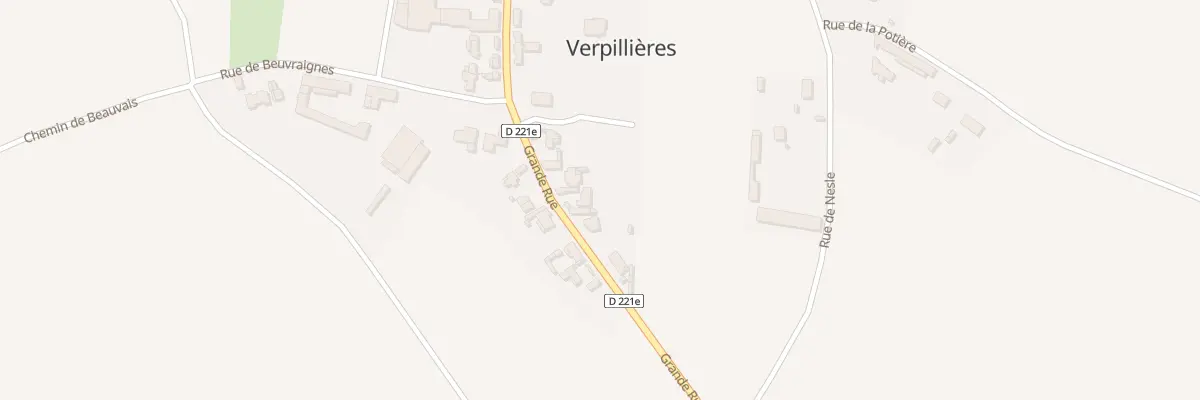 Plan du 24 Gr Grande Rue à Verpillières