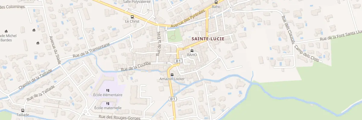 Plan du 8 Rue du Fort à Baho
