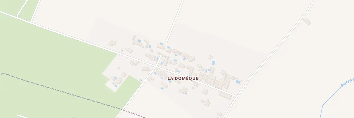 Plan du 6666 La Domèque à Canet