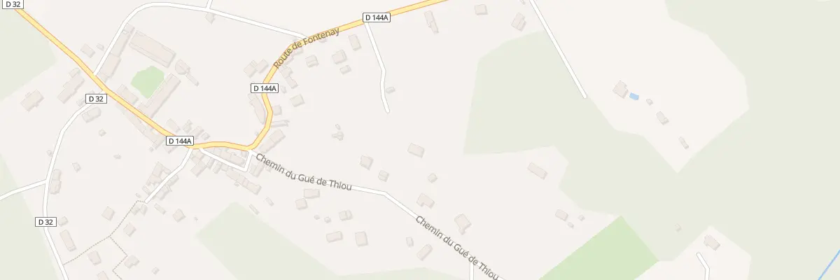 Plan du 5 Che du Gue de Thiou à Chaumes-en-Brie
