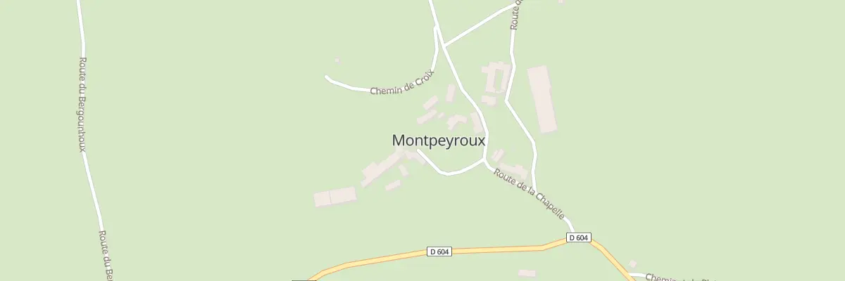 Plan du 5032 Montpeyroux à Montpeyroux