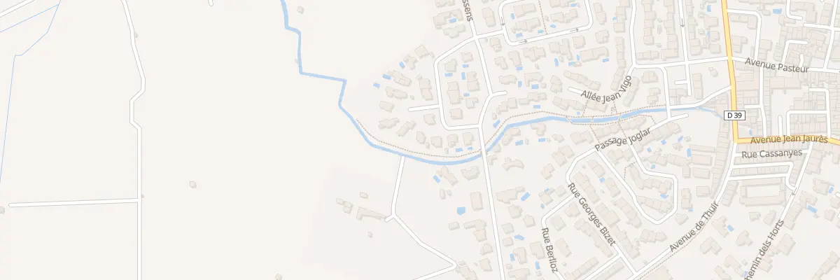 Plan du 16 Rue Jacques Brel à Toulouges
