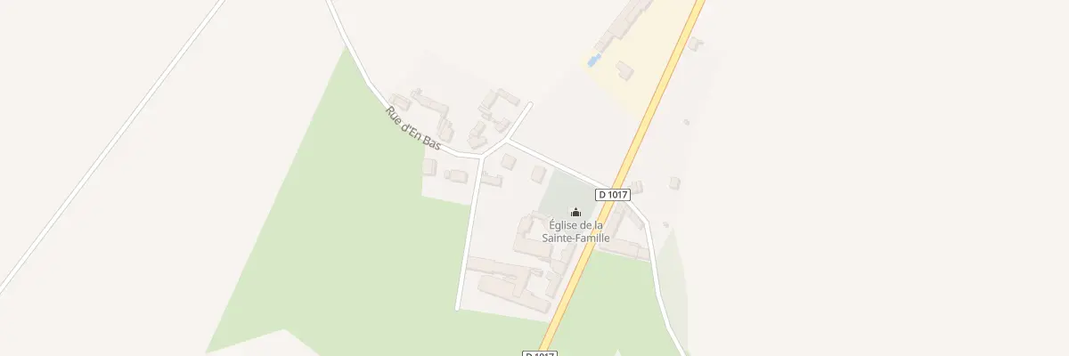 Plan du 1 Rue d’En Bas à Fonches-Fonchette