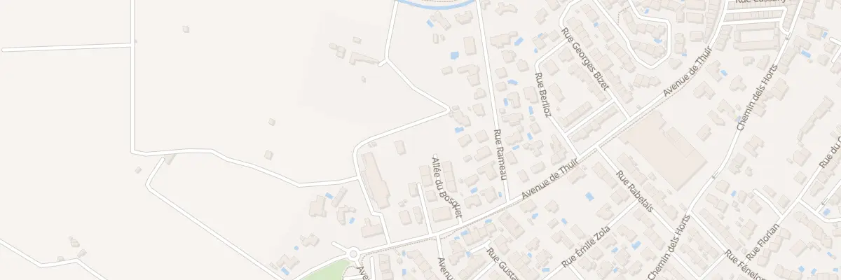 Plan du 11 All du Bosquet à Toulouges