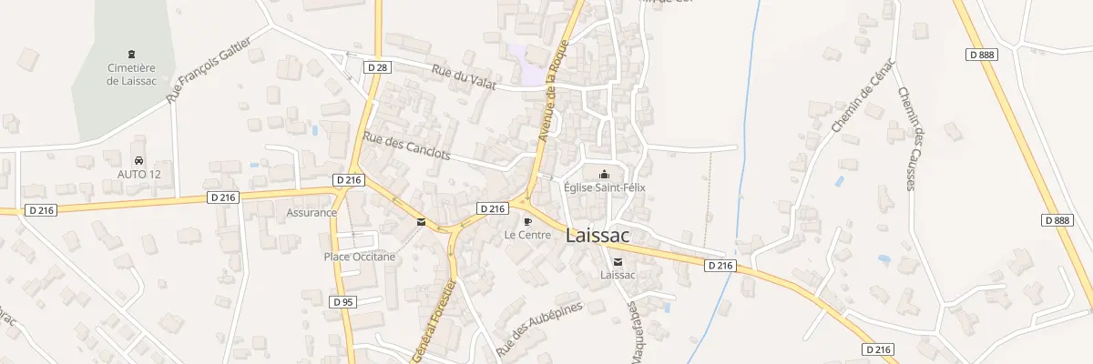 Plan du 19 Pl de l’Eglise à Laissac-Sévérac l’Église
