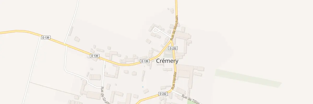 Plan du 6 Rue de l’Eglise à Crémery