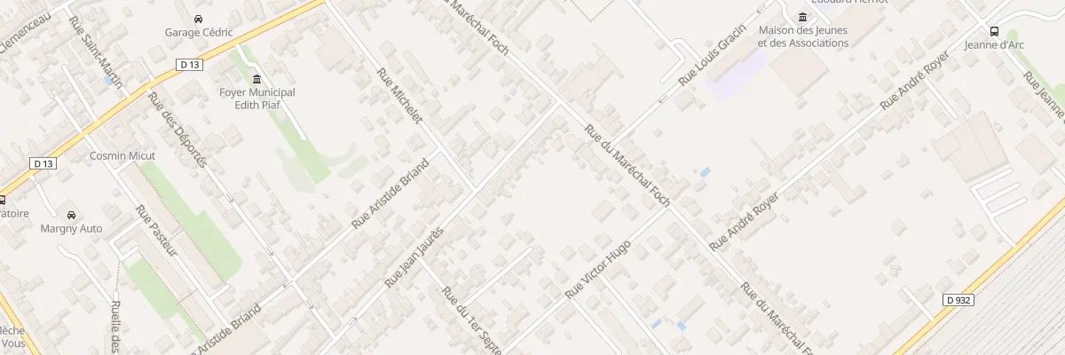 Plan du 450 Rue Jean Jaurès à Margny-lès-Compiègne