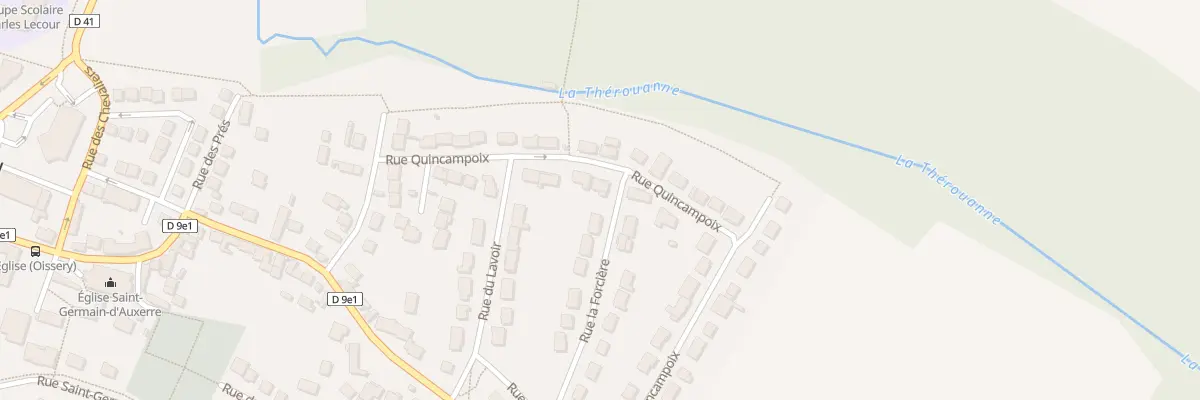 Plan du 19 Rue Quincampoix à Oissery