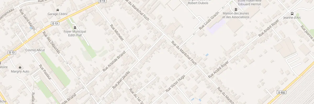 Plan du 462 Rue Jean Jaurès à Margny-lès-Compiègne