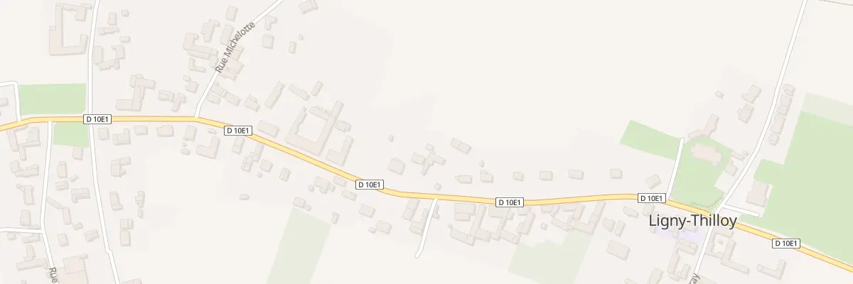 Plan du 22 Rue de Miraumont à Ligny-Thilloy