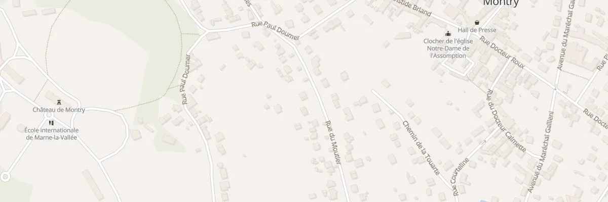 Plan du 41 Rue du Moutier à Montry