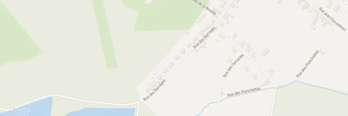 Plan du 24 Rue des Barrages à Saint-Éloy-les-Mines