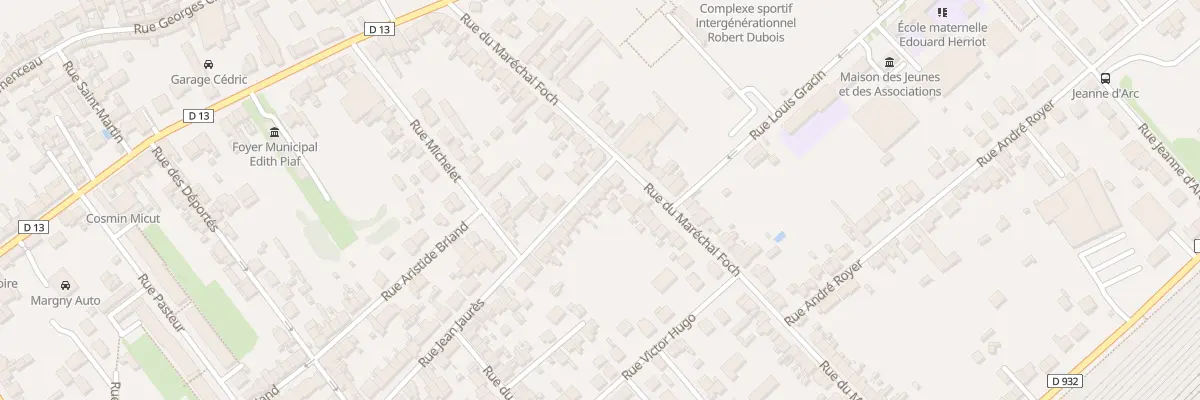 Plan du 484 Rue Jean Jaurès à Margny-lès-Compiègne