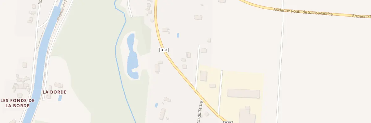 Plan du 23 Rte de Chatillon Coligny à Montbouy