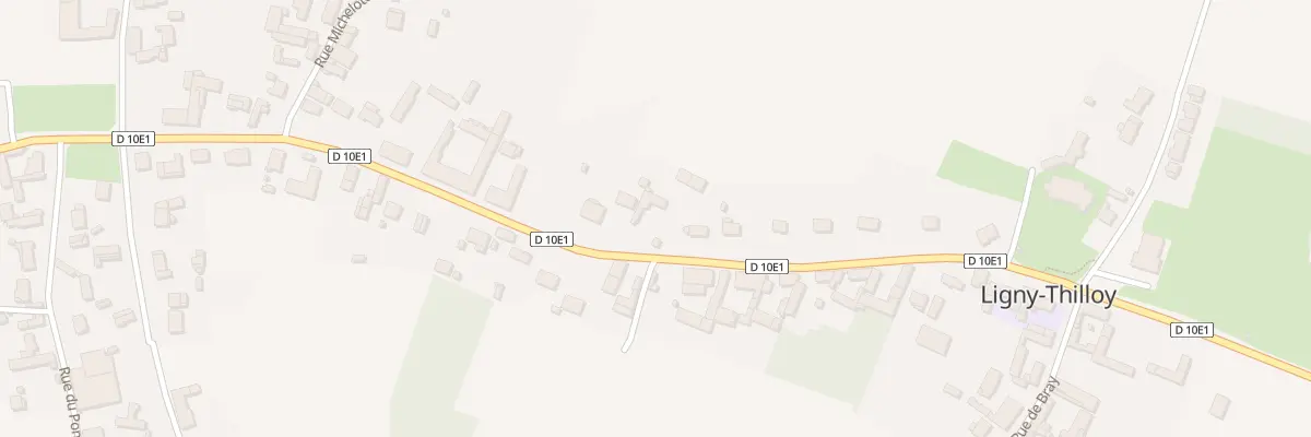 Plan du 20 Rue de Miraumont à Ligny-Thilloy
