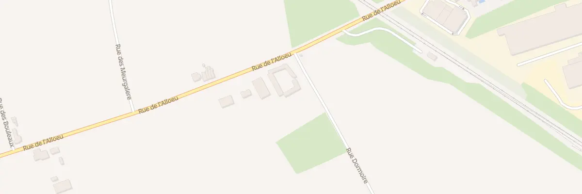 Plan du 1025 Rue de l’Alloeu à Erquinghem-Lys